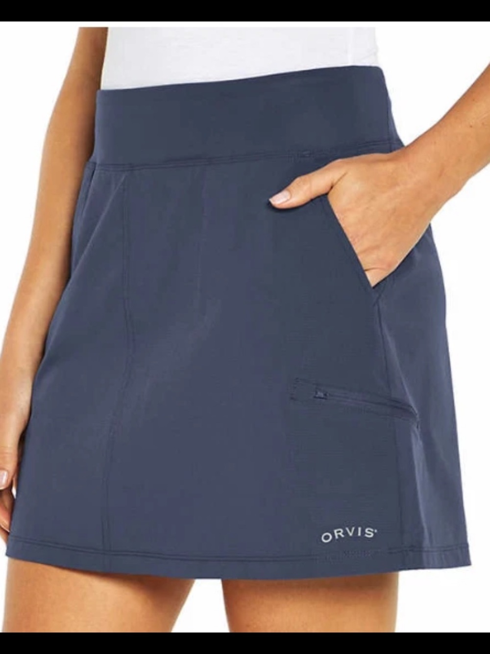Orvis rip stop skort